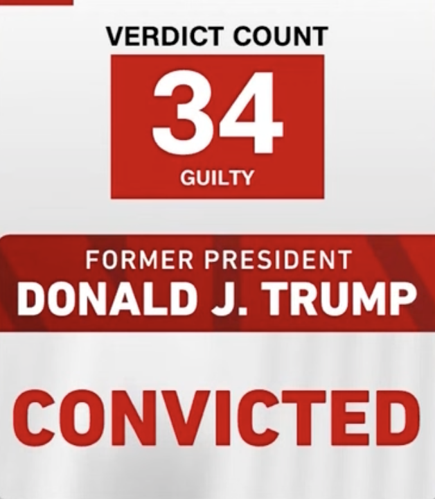 Donald Trump after guilty verdict – “I’m a very innocent man, and it’s okay. I’m fighting for our country.”